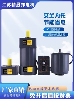 新新款晟邦tpg单相25W40W60w90w120w调速电机220V交流调速马达C促