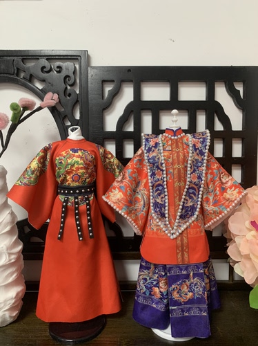 凤冠霞帔婚服DIY服装材料包手工制作国潮汉服