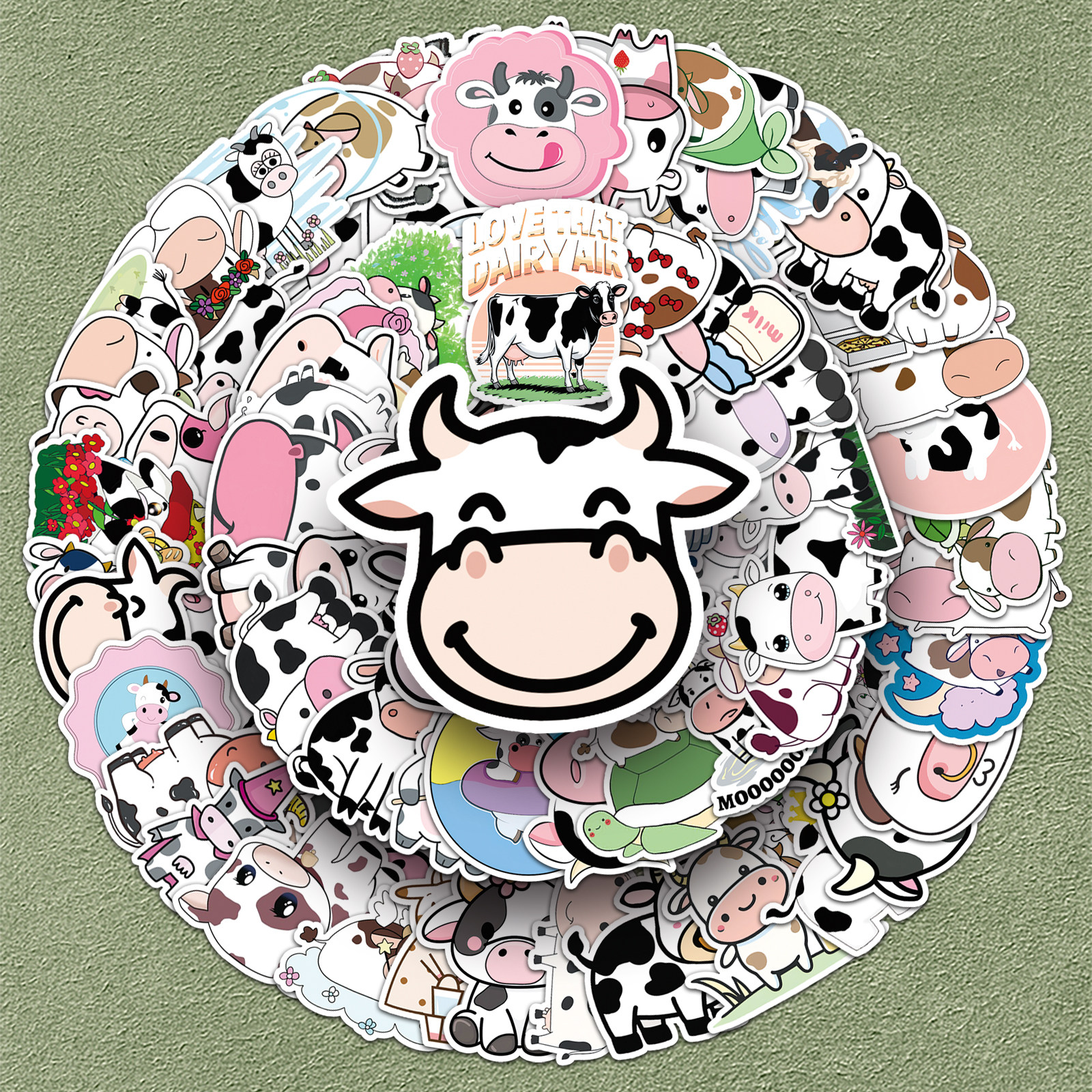 100张可爱动物奶牛贴纸儿童卡哇伊涂鸦diy装饰笔记本电脑日记本相册水杯行李箱手机iPad奶茶杯滑板防水贴画,文具电教/文化用品/商务用品,贴纸/立体贴纸,淘宝优惠券,粉丝福利购,淘宝优惠卷