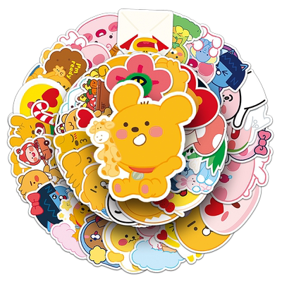 100张kakaofriends卡通涂鸦贴纸