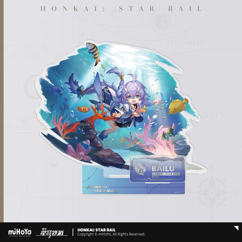 周边|崩坏RPG|白露|挂件摆件|亚克力摆件|角色立绘系列立牌白露