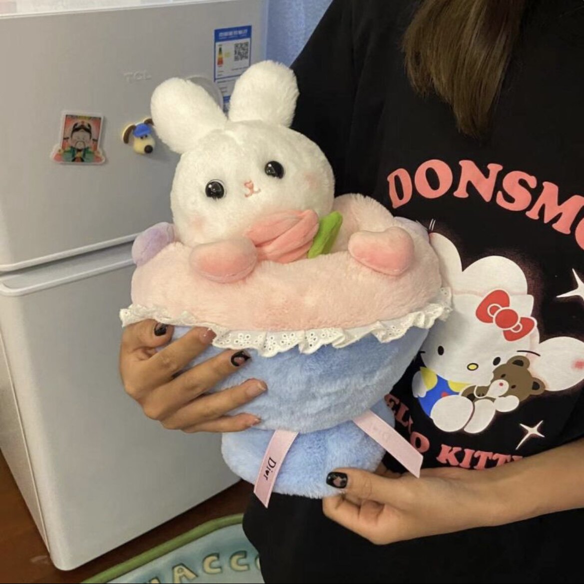 公主兔兔变身花束可爱卡通毛绒公仔玩偶布娃娃玩具周边送礼物女生