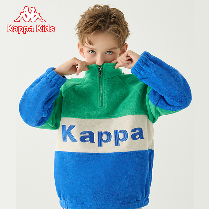 Kappa kids童装儿童卫衣秋冬季男女童上衣洋气时髦中大童无帽外套怎么看?