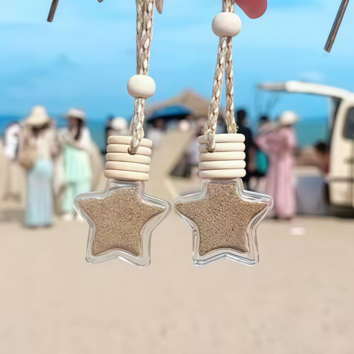 【海边装沙瓶】diy打卡拍照神器旅游纪念收集瓶星星造型透明挂件
