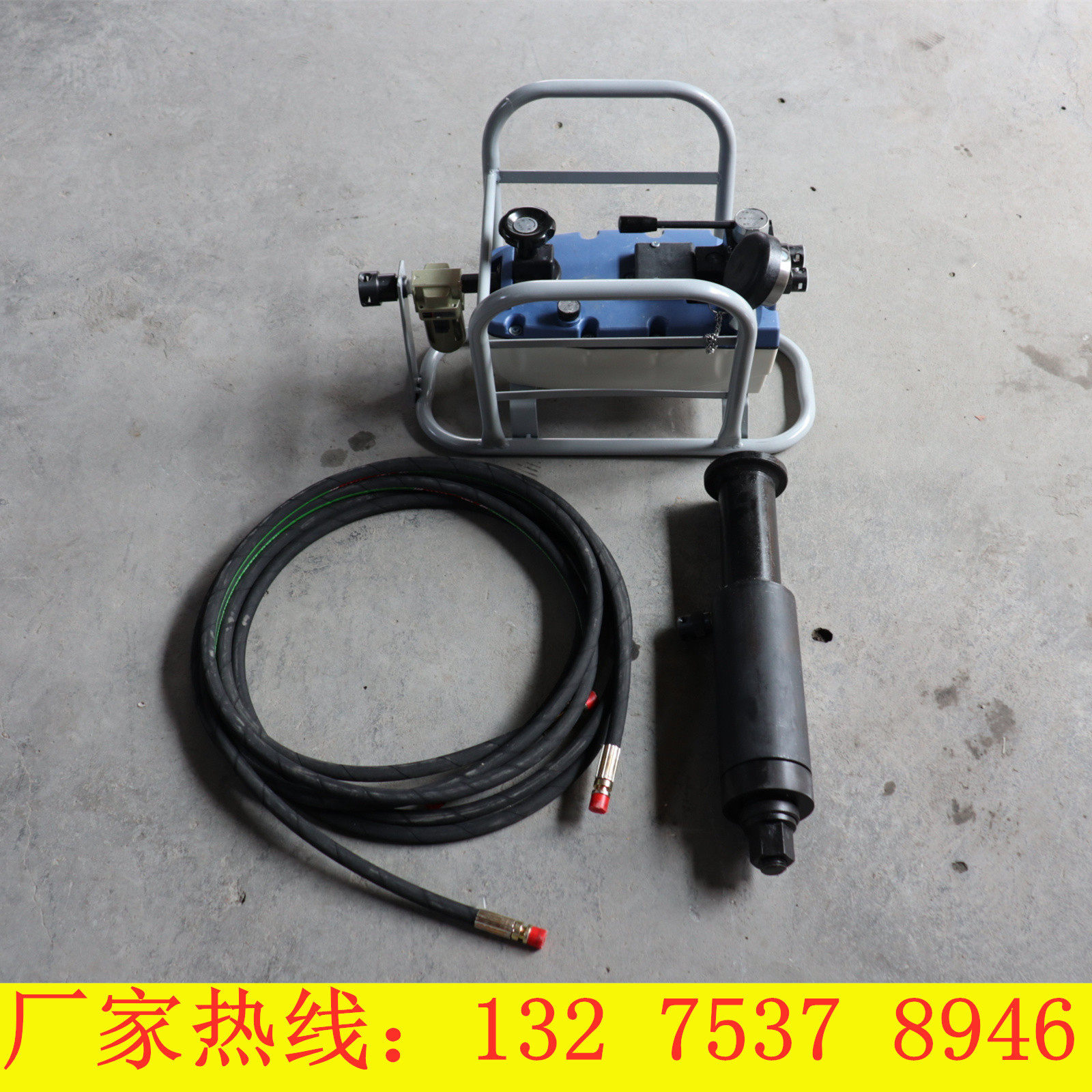 煤矿用气动锚索张拉机具 MQ15-200/63气动张拉千斤顶 操作简单