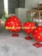 饰新 厂大型创意玻璃钢草莓雕塑模型农业展示形象草莓娃人偶草地装