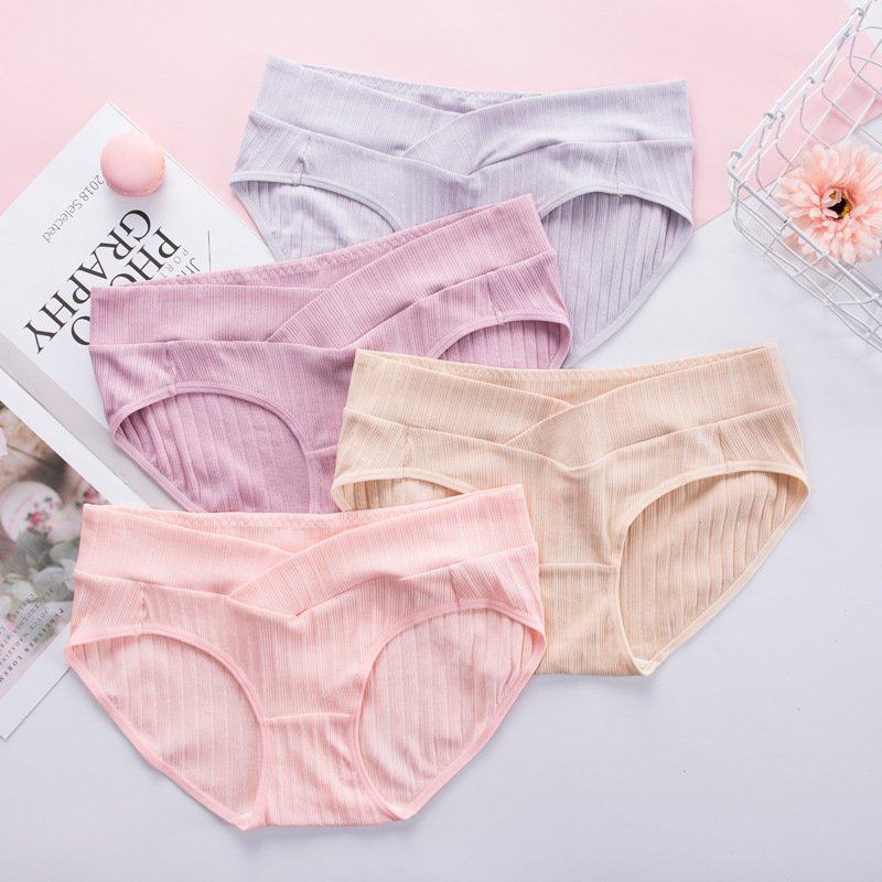 孕妇内裤女低腰中腰U型托腹大码螺纹透气孕中期产后三角内裤,孕妇装/孕产妇用品/营养,内裤,淘宝优惠券,粉丝福利购,淘宝优惠卷