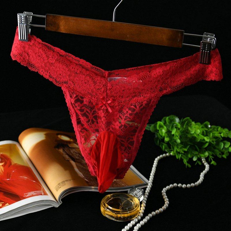 男士内裤jj套丝袜短裤入体透明三角丁字裤性感蕾丝包蛋大码激情裤,女士内衣/男士内衣/家居服,女丁字裤,淘宝优惠券,粉丝福利购,淘宝优惠卷