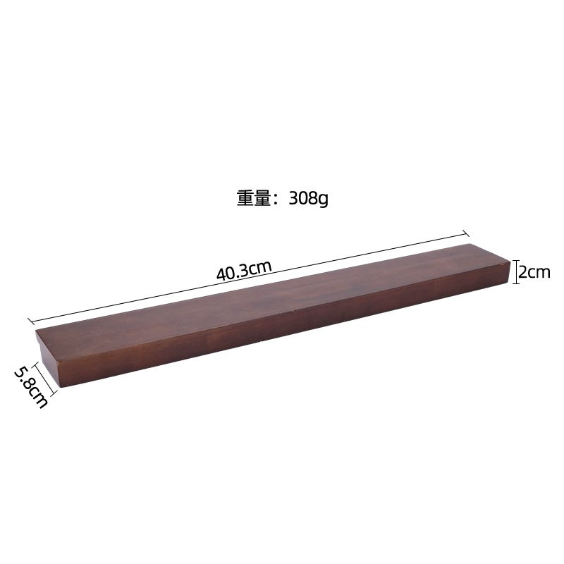 实木磁力刀架厨房磁吸刀座壁挂式免打孔上墙刀具置物架刀条图片