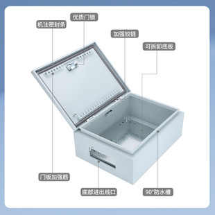 加厚基业明装 箱监控设备配电箱盒强弱电箱机柜室内布线电闸箱定做