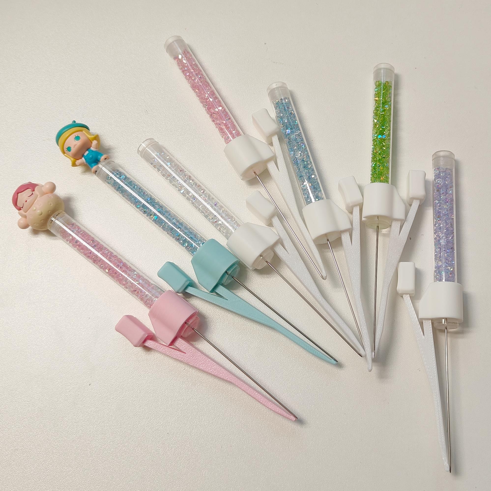 按压流沙碎钻拼豆笔2.6mm小豆专用分豆盘豆铲豆笔手工diy