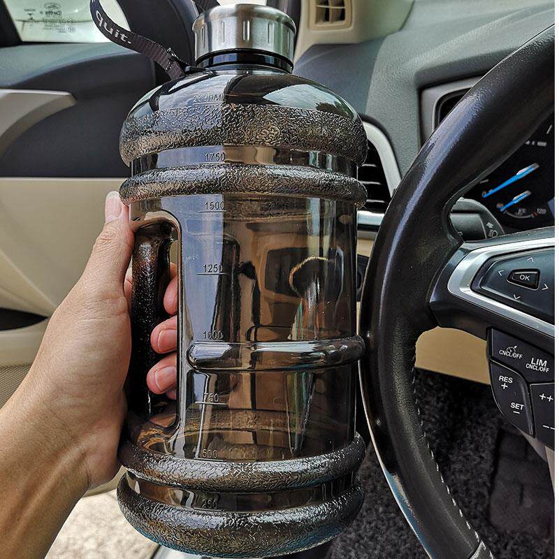 健身运动水杯1.5升2.2l大容量tritan2000ml便携男磨砂超大水壶桶