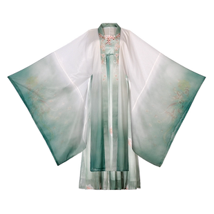 陌南尘_赏花赋 原创诃子裙汉服女2025新款仙气改良大袖衫唐制古装