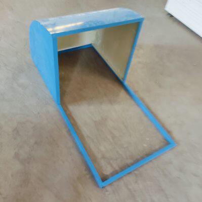 热销建筑工地大型台式切割机防护罩除尘保护罩标准定型化无齿锯防