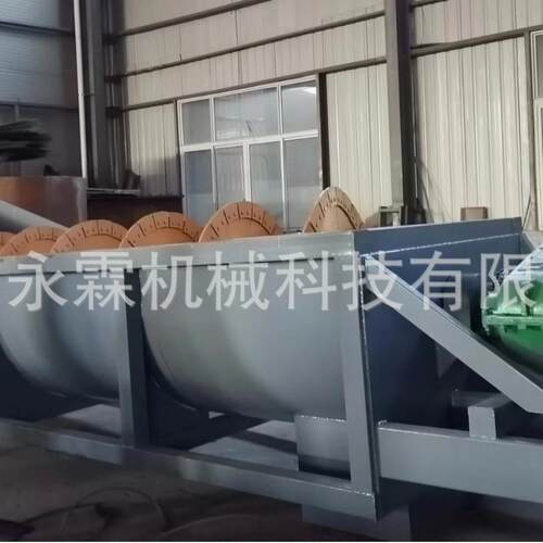 石粉清洗机 砂石脱泥机机制砂螺旋洗砂机 绞龙洗沙机绞龙叶片