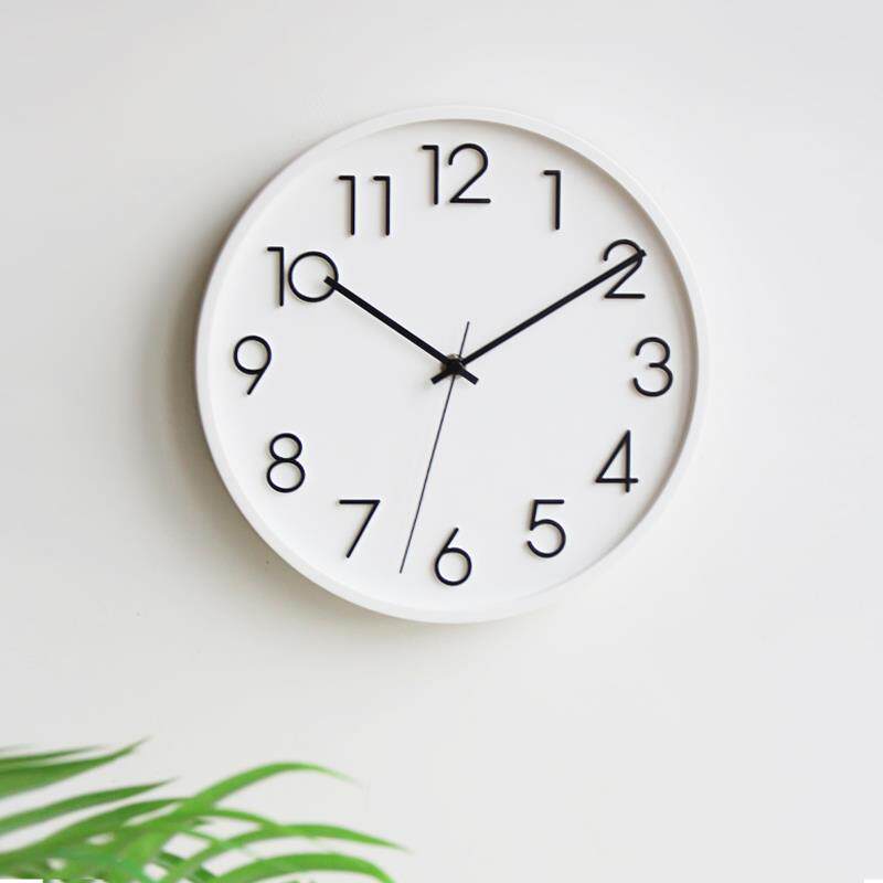 MJK简约现代挂钟2024新款钟表客厅家用静音创意个性时尚挂表轻奢