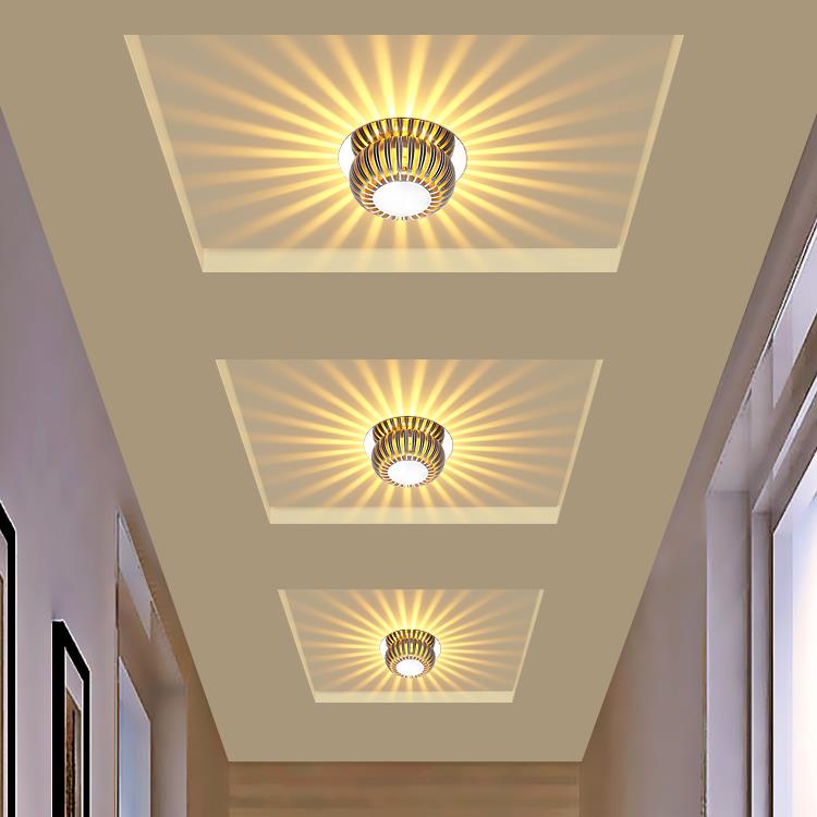 LED射灯过道灯走廊灯玄关灯天花灯客厅周围装饰灯筒灯牛眼灯孔灯