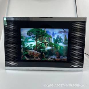 饰灯黄山西湖桂林张家界风景灯光画液晶小夜灯氛围灯 跨境LED装