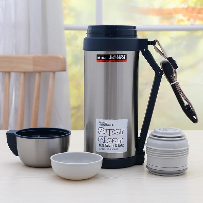 适用Tiger虎牌家用车载大容量不锈钢保温壶户外旅行壶CWO-C150