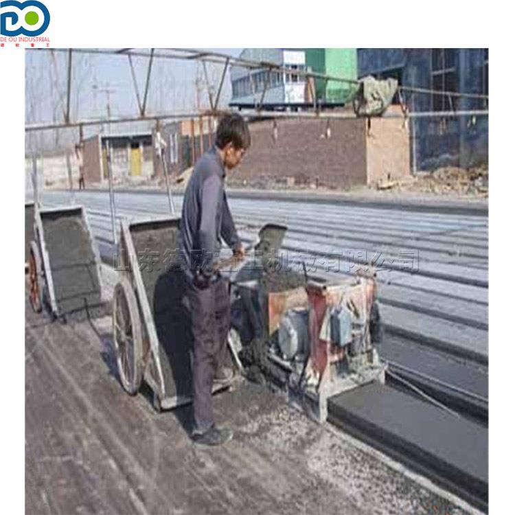 预应力混凝土空心楼板成型机 预制板挤压水泥楼板机 过梁过木设备