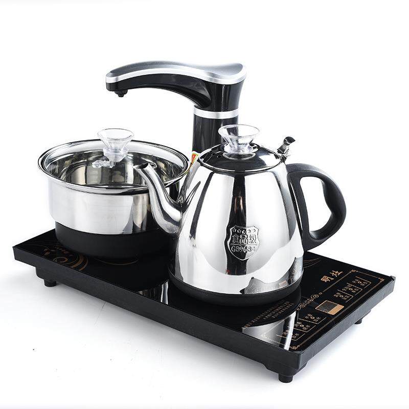 明灶电磁炉茶具套装全自动上水烧水壶免开盖抽水泡茶电茶炉
