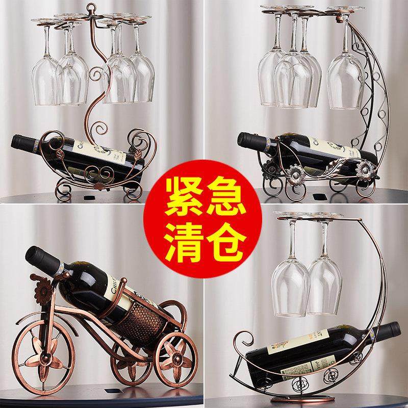 酒柜摆件装饰品现代轻奢简约家居玄关电视柜工艺品客厅高档红酒架,家居饰品,装饰摆件,淘宝优惠券,粉丝福利购,淘宝优惠卷