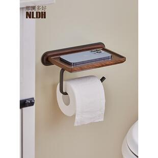 卫生间纸巾盒抽纸盒壁挂式马桶边置物架免打孔厕纸放置盒卷纸挂架