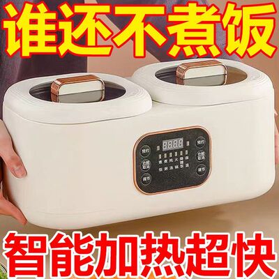 超大容量双胆智能电煮锅