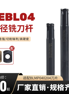 TEBL04小径铣刀杆 快进给开粗刀杆代替钨钢铣刀 特固克通装BLMP04