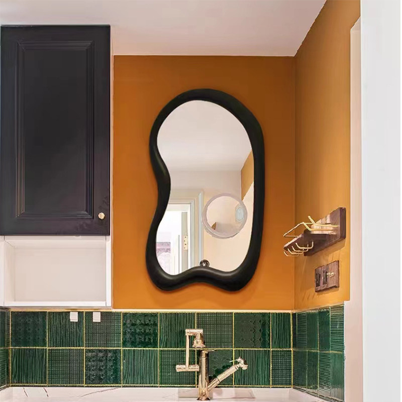 现货特价顺丰包邮浴室镜壁挂式复古卫浴镜挂墙法式梳妆台化妆镜子