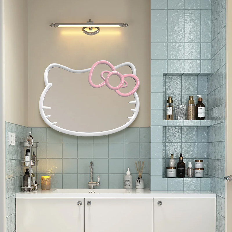 高清智能led浴镜装饰镜ins风除雾