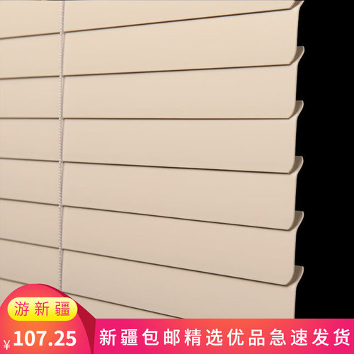 新疆包邮百c叶窗帘卷帘遮光客厅卧室高档免打孔饭厅浴室家用办公