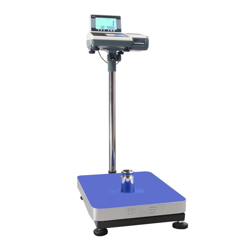 坤宏计数计重打印台秤TC-04标签秤条码秤不干胶打印称