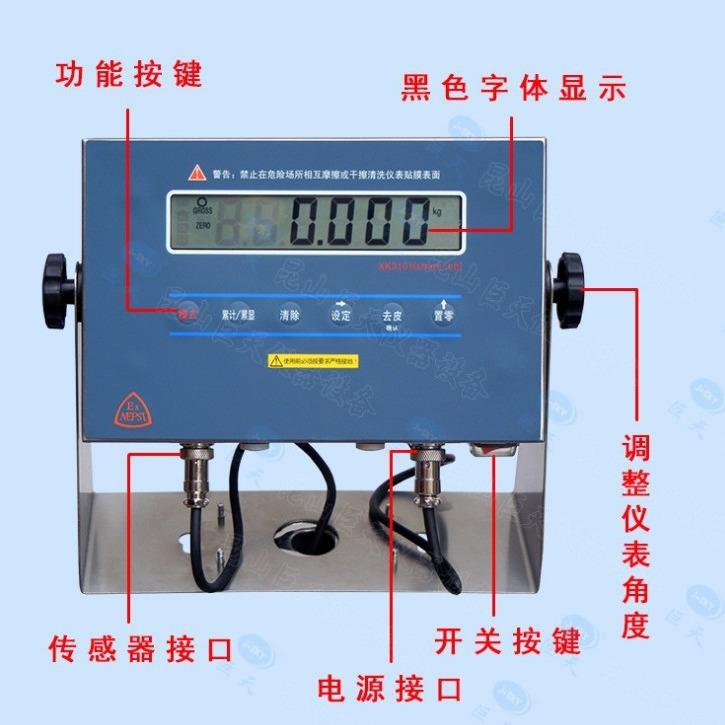 防爆称重控制仪表防爆称重显示器本安防爆