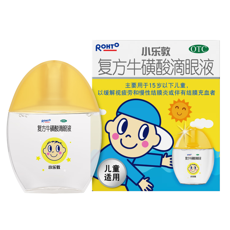 【小乐敦】复方牛磺酸滴眼液0.01%0.155%1%1%*13ml*1瓶/盒