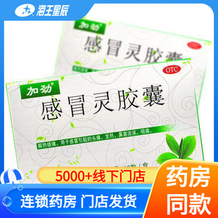 加劲 感冒灵胶囊 0.5g*48粒/盒 头痛 发热 流涕 咽痛