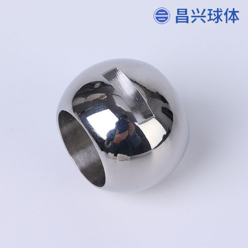 高精度不锈钢阀门球体 浮动直通阀门球体