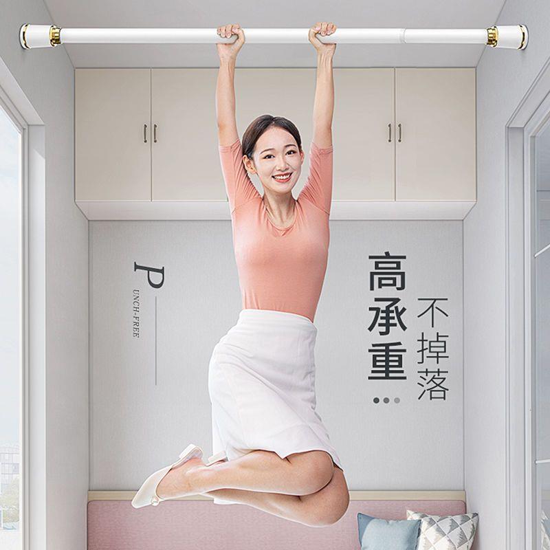 免打孔伸缩杆安装窗帘杆