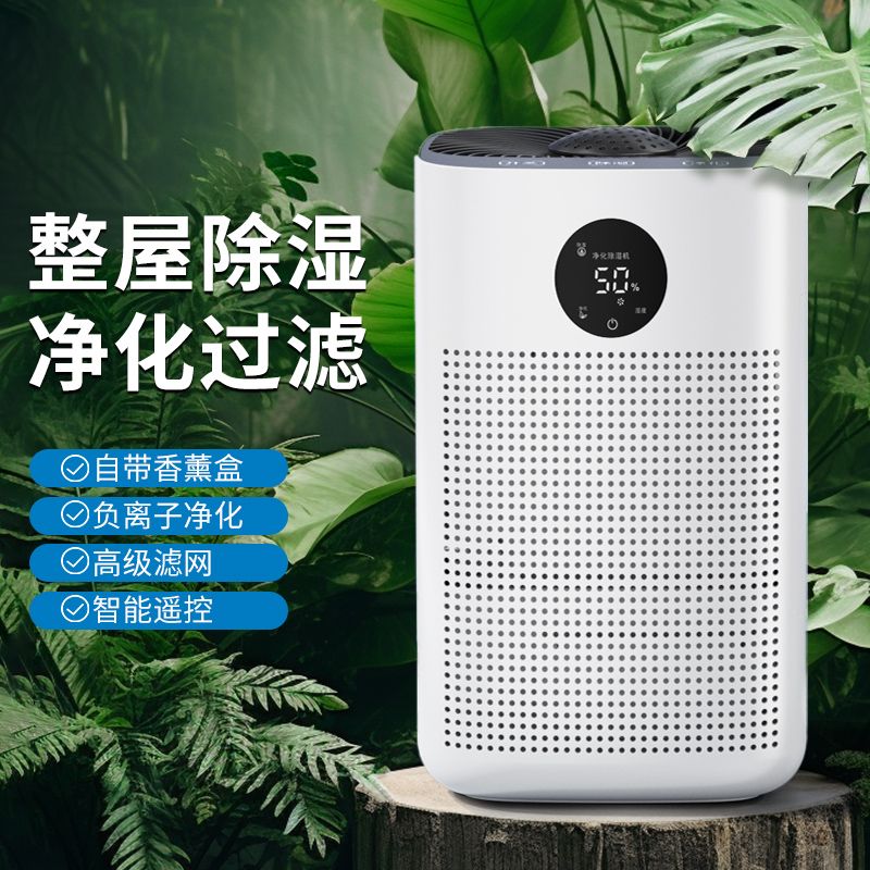 家用除湿机回南天抽湿机卧室客厅负离子除湿机静音节能除湿机香薰