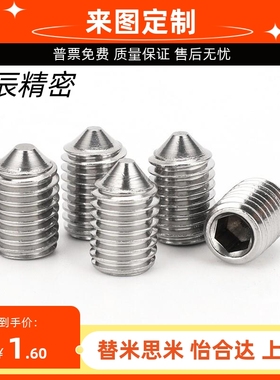 代替怡合达TAY01/02/11/12/21/22/31/32-M2/2.5-L2内六角紧定螺钉