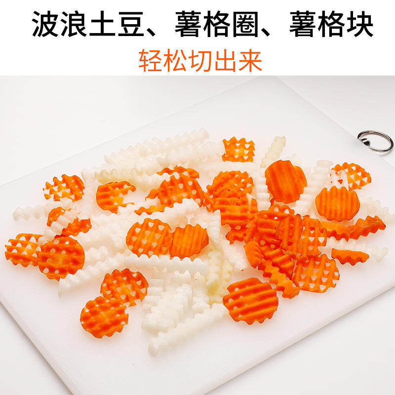 狼牙刀土豆刀切土豆波浪刀切花式刀具花样家用波纹形切片器神洋芋