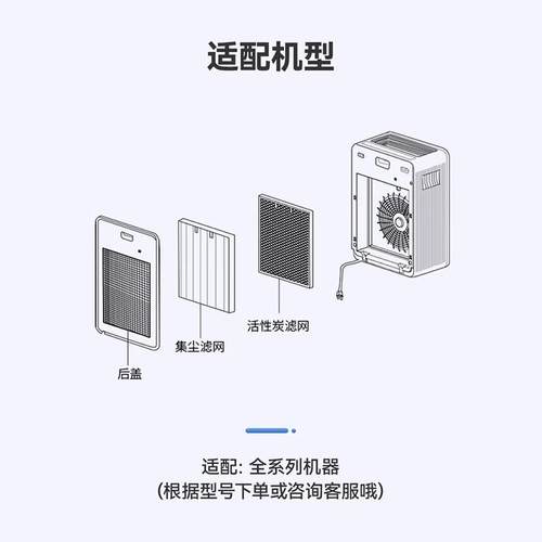 徽曦适配LEXY莱克空气净化器KJ703/705/706滤芯301/302/303/AP71