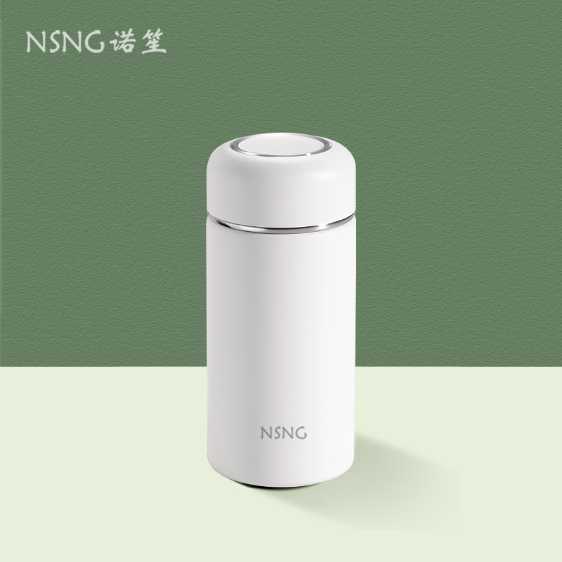 NSNG保温杯女士小巧便携高颜值保冷316不锈钢水壶迷你水杯子新款