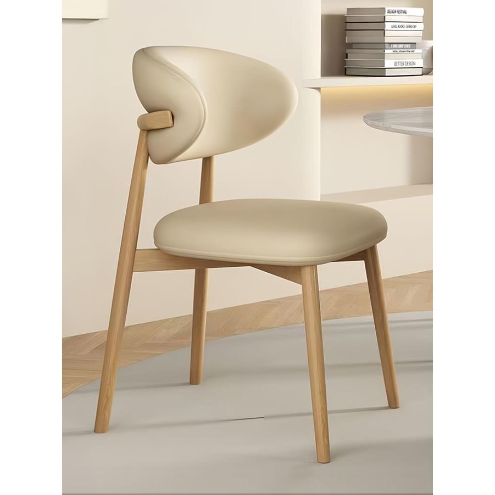 斯堪的纳维亚餐椅家庭现代简单靠背椅无障碍豪华餐厅商业凳谈判桌