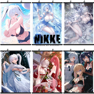 Cinderella 灰姑娘挂画 胜利女神NIKKE游戏周边艺术布定制油画布