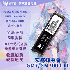 宏碁GM7 GM7000 1TB 2TB固态硬盘NVMe M2笔记本硬盘PCIe4.0缓存