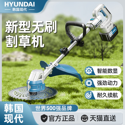 电动割草机家用小型充电式无刷草坪修剪打草机锂电农用收割除草机