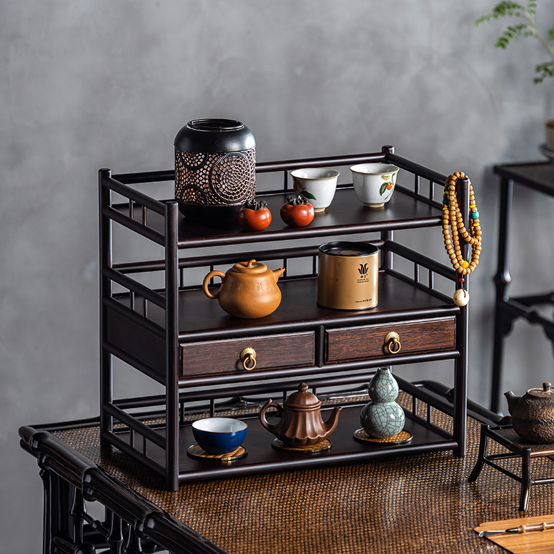 雅庭娜博古架桌面收纳
