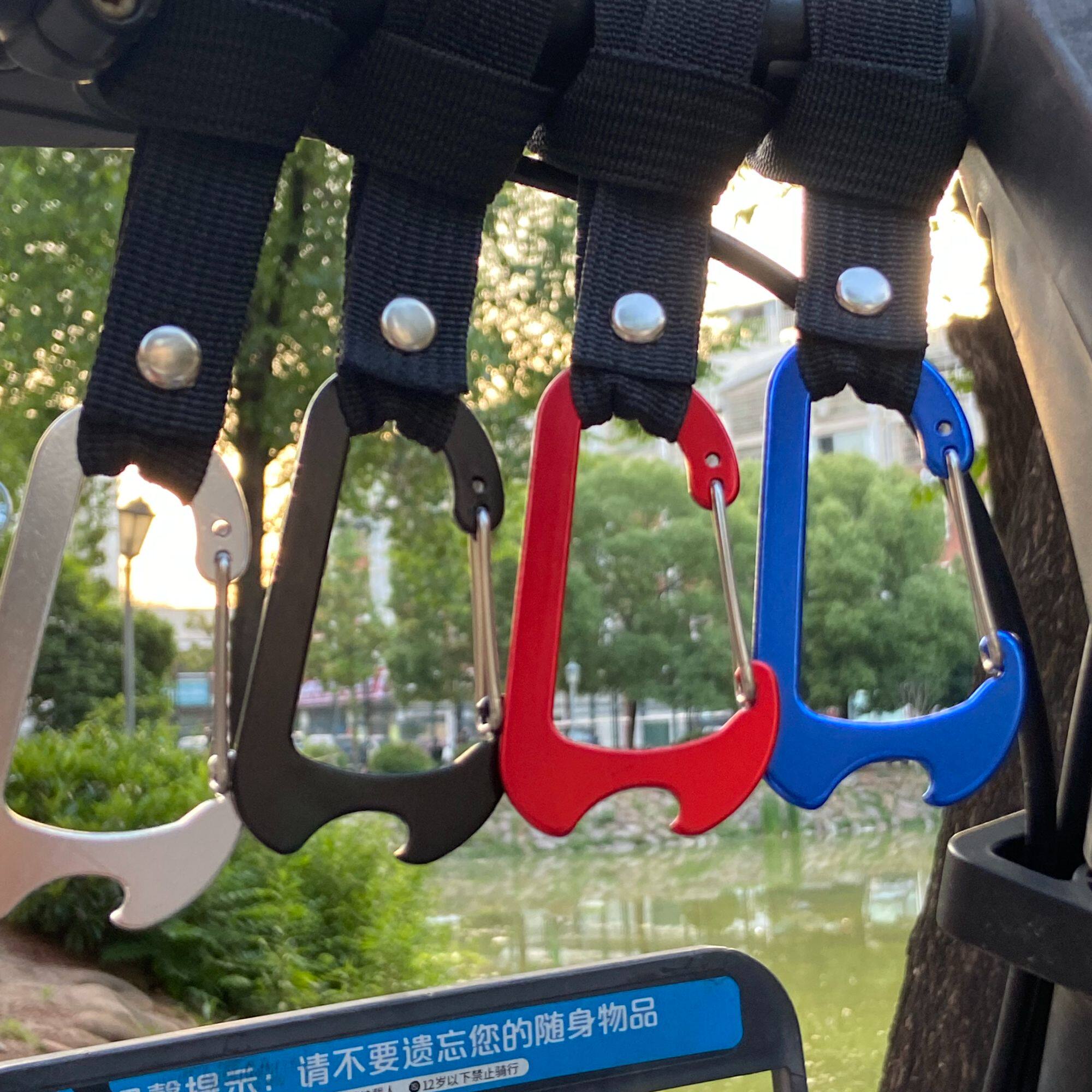 电动车挂钩前置电瓶自行车婴儿车推车车把挂物钩万能外卖头盔挂扣