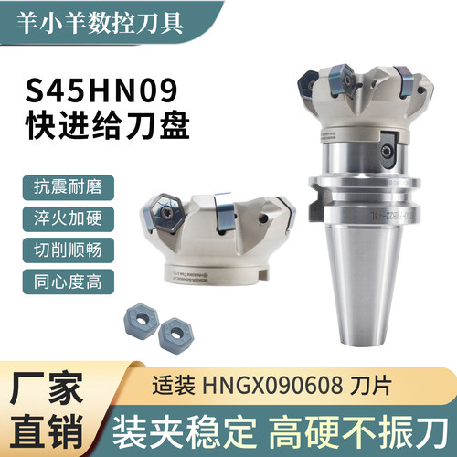 数控S45HN09快进给刀盘
